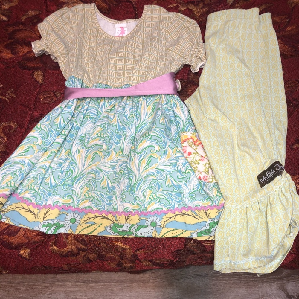 Two piece Mary Jane outfit